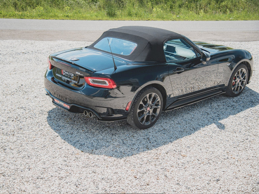Abarth 124 Spider (2017-) Maxton Design Rear Splitter - Image 2