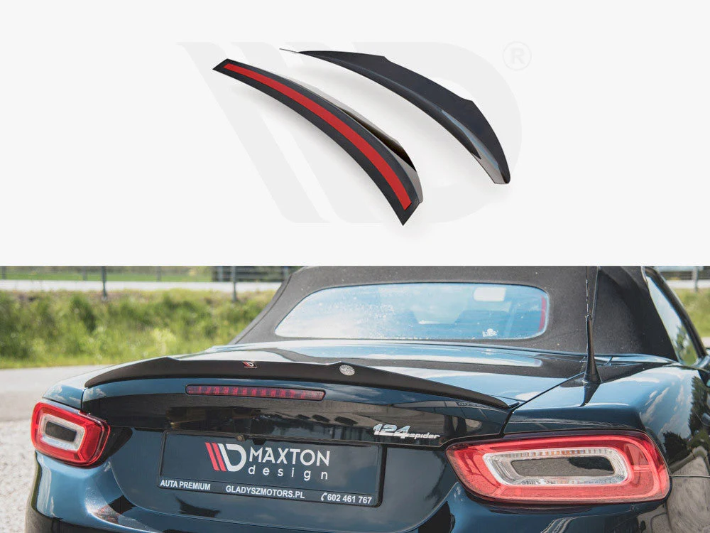 Abarth 124 Spider (2017-) Maxton Design Spoiler Extension
