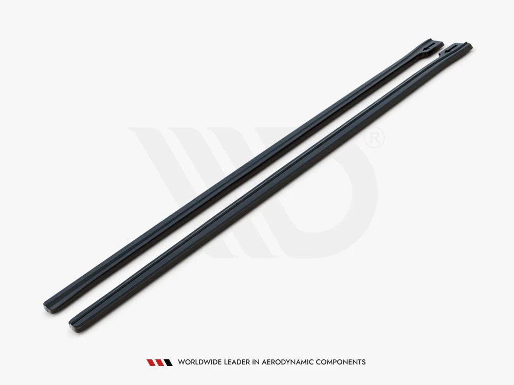 Abarth 500/595 (2016-) Maxton Design Side Skirt Splitters - Image 4