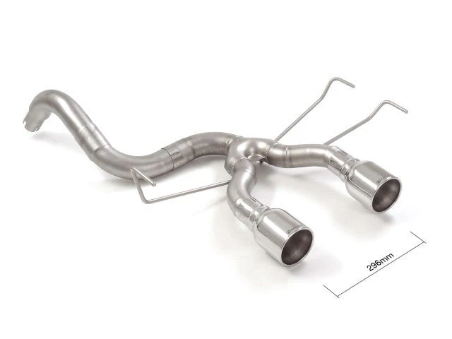 Abarth 500/595/695 Ragazzon Non-Res/Resonated Centre Exit Rear Section - Image 4
