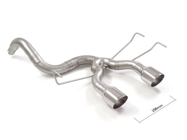 Abarth 500/595/695 Ragazzon Non-Res/Resonated Centre Exit Rear Section - Image 5