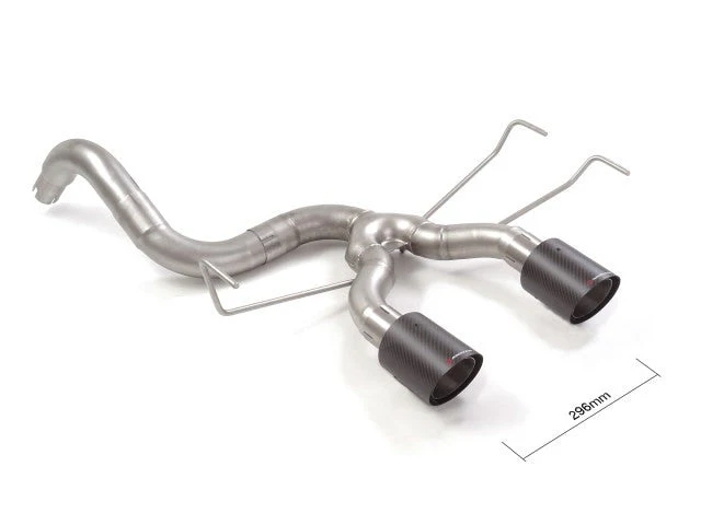 Abarth 500/595/695 Ragazzon Non-Res/Resonated Centre Exit Rear Section - Image 6