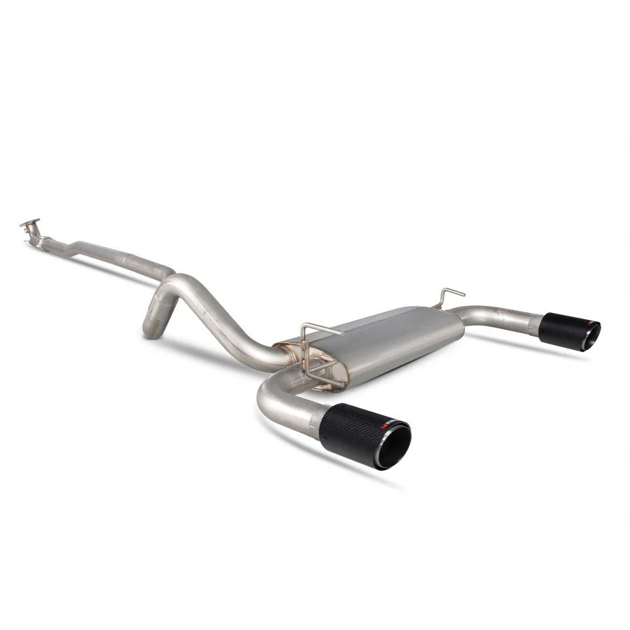 Abarth 500/595/695 Scorpion Non-Resonated Cat-Back Exhaust - Image 5