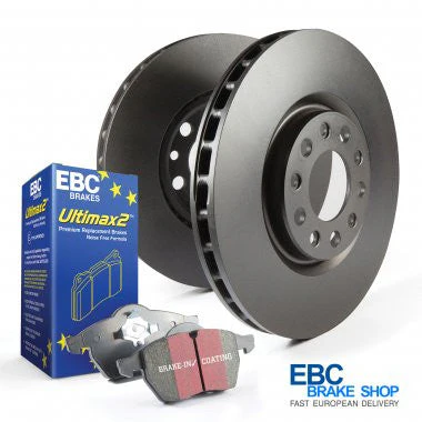 Abarth 500 EBC Ultimax Front Pad and Replacement Disc Kit