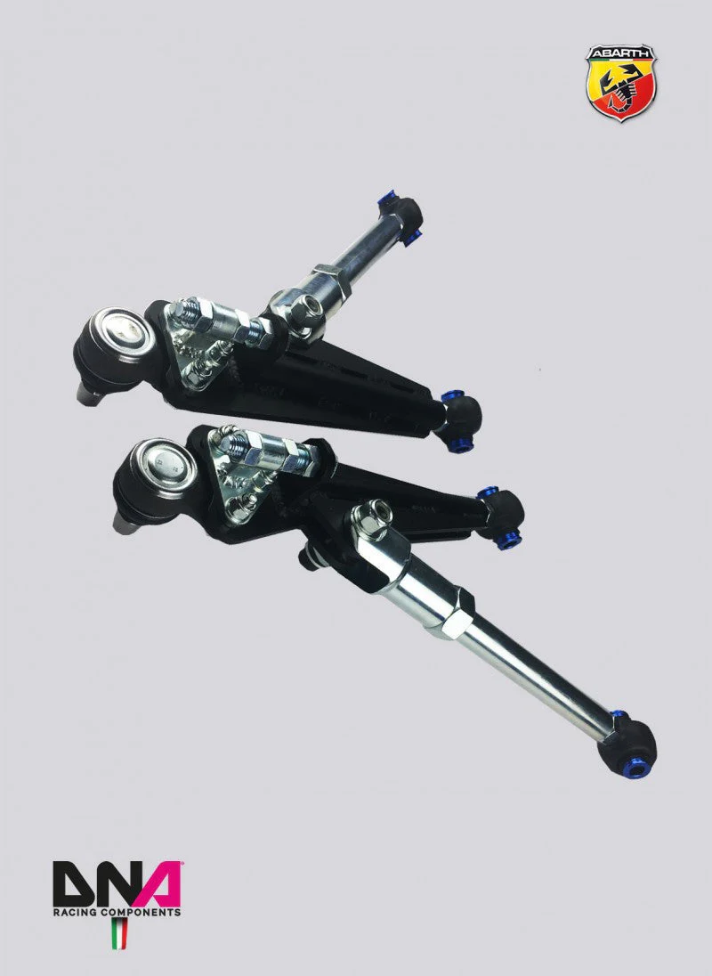 Abarth 500 EU 2008- DNA Racing Front Adjustable Suspension Arm Kit