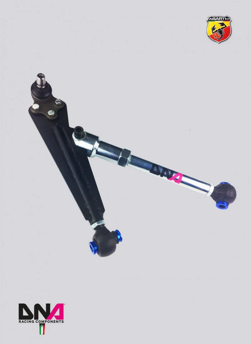 Abarth 500 EU 2008- DNA Racing Front Adjustable Suspension Arm Kit - Image 2