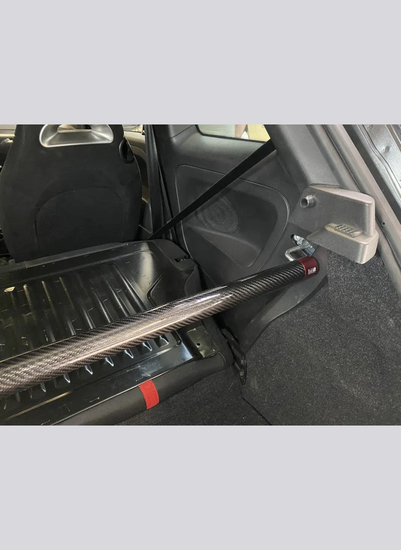 Abarth 500 EU DNA Racing Carbon Fibre Rear Strut Brace without Tie Rods Kit - Image 6