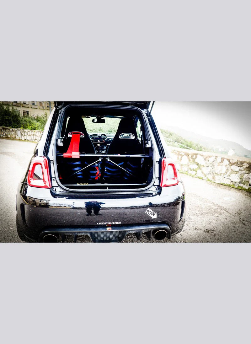 Abarth 500 EU DNA Racing Rear Strut Brace with Tie Rods Kit - Image 3