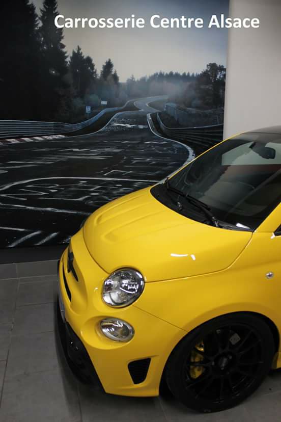 ABARTH 695 BIPOSTO REPLICA BONNET - CADAMURO