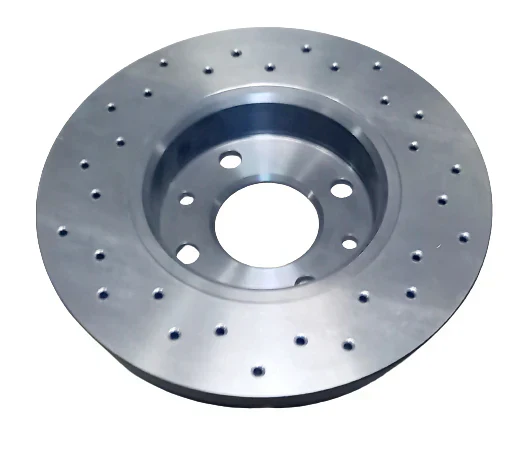 Abarth Brake Discs Drilled, Rear - Pair - 500 Abarth - Image 2