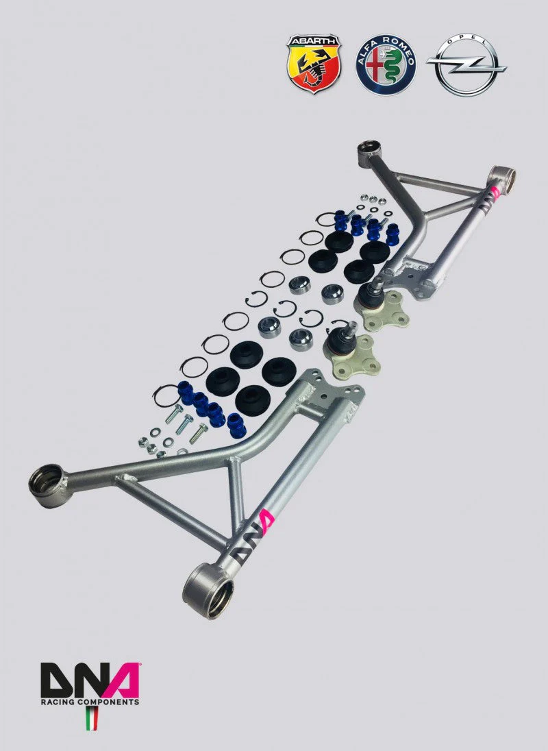 Abarth Grande Punto/Evo DNA Racing Front Suspension Arm Kit - Image 2