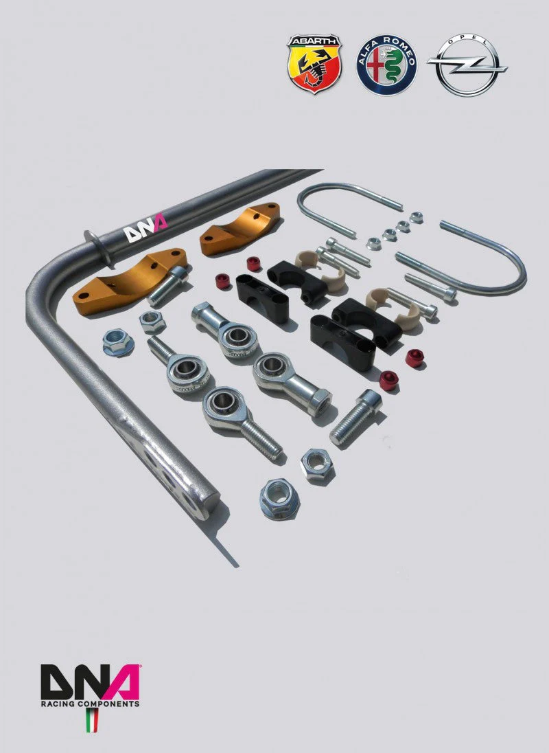 Abarth Grande Punto/Evo DNA Racing Rear Adjustable Torsion Bar Kit - Image 3
