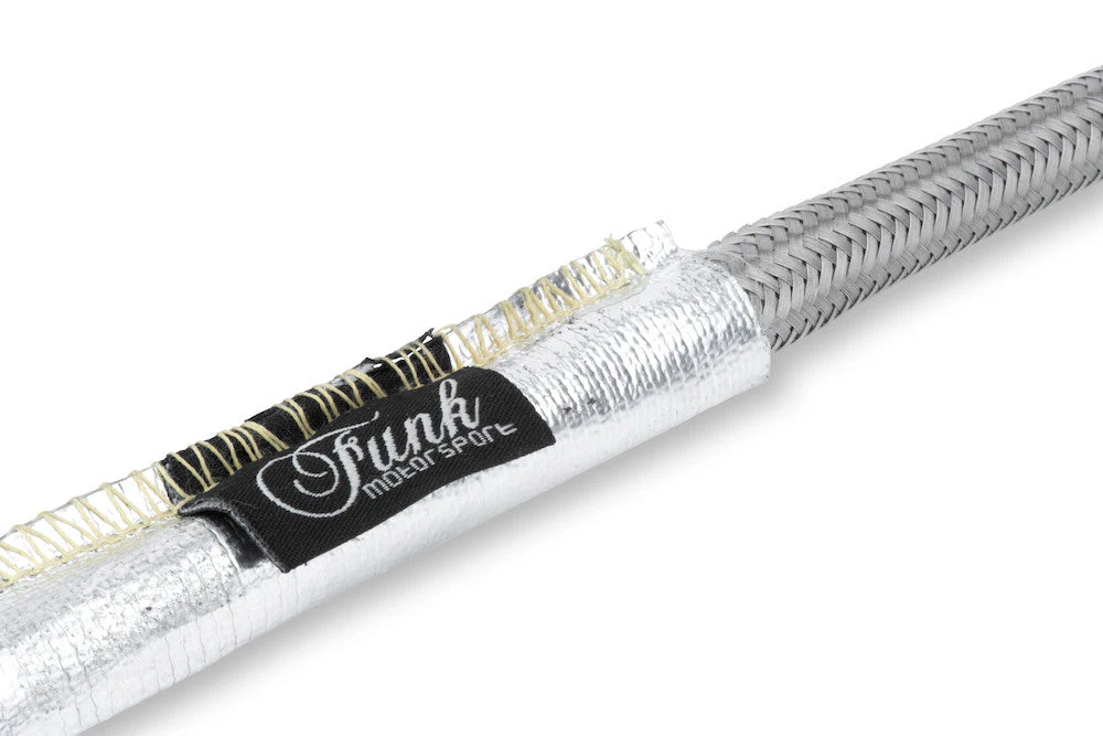 Funk Motorsport Silver Heat Sleeving (Sewn) - Image 4