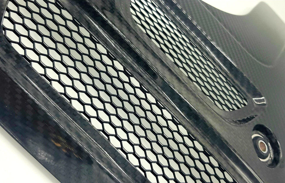 Genuine Abarth Carbon Fibre Engine Cover - 500 Biposto - Image 2