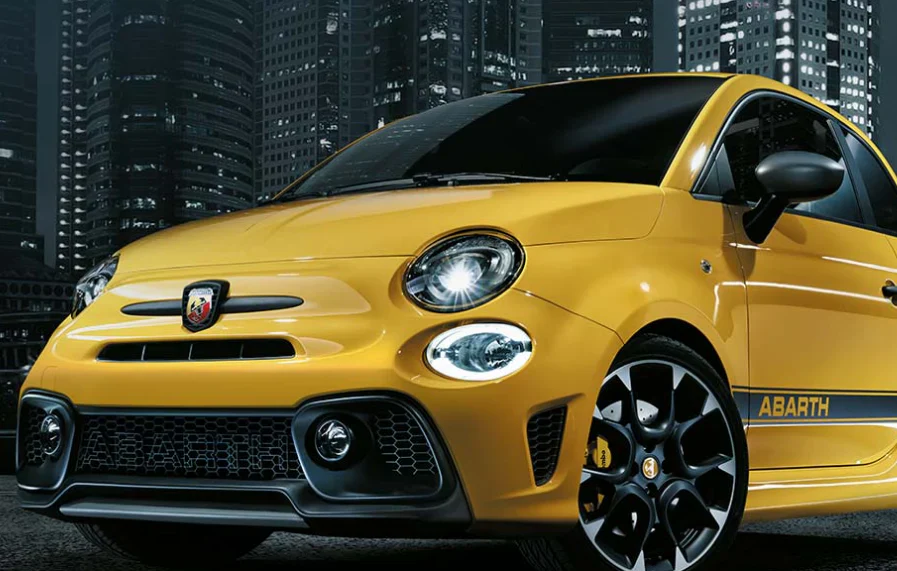 Genuine Abarth Mirror Covers, Graphite - 500 Abarth Competizione - Image 2