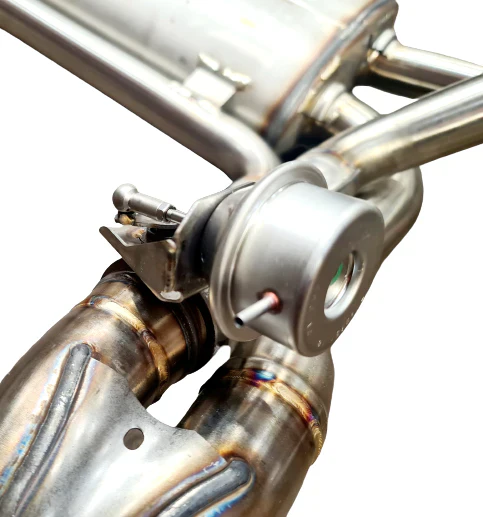 Genuine Abarth Supplied Akrapovič Rear Exhaust with Valve - Image 3