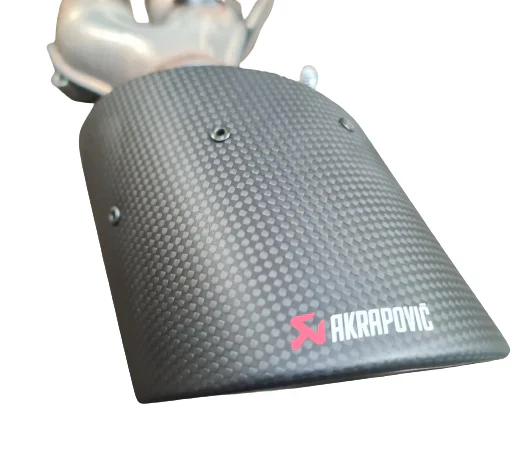 Genuine Abarth Supplied Akrapovič Rear Exhaust with Valve - Image 5