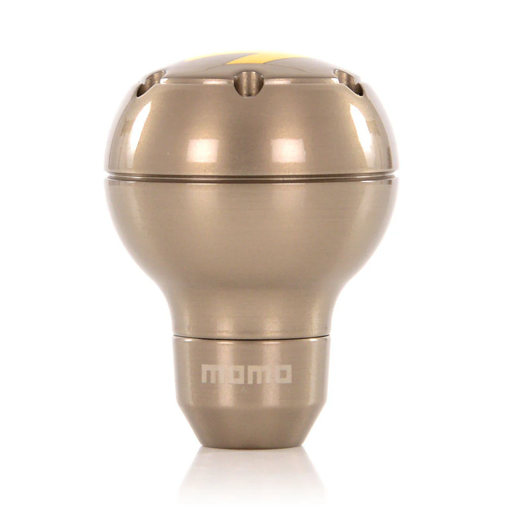 Momo SK 51 Gear Knob - Glossy Anthracite Aluminium