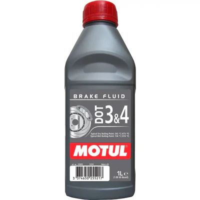 Motul DOT 3 and 4 Brake Fluid - Image 2
