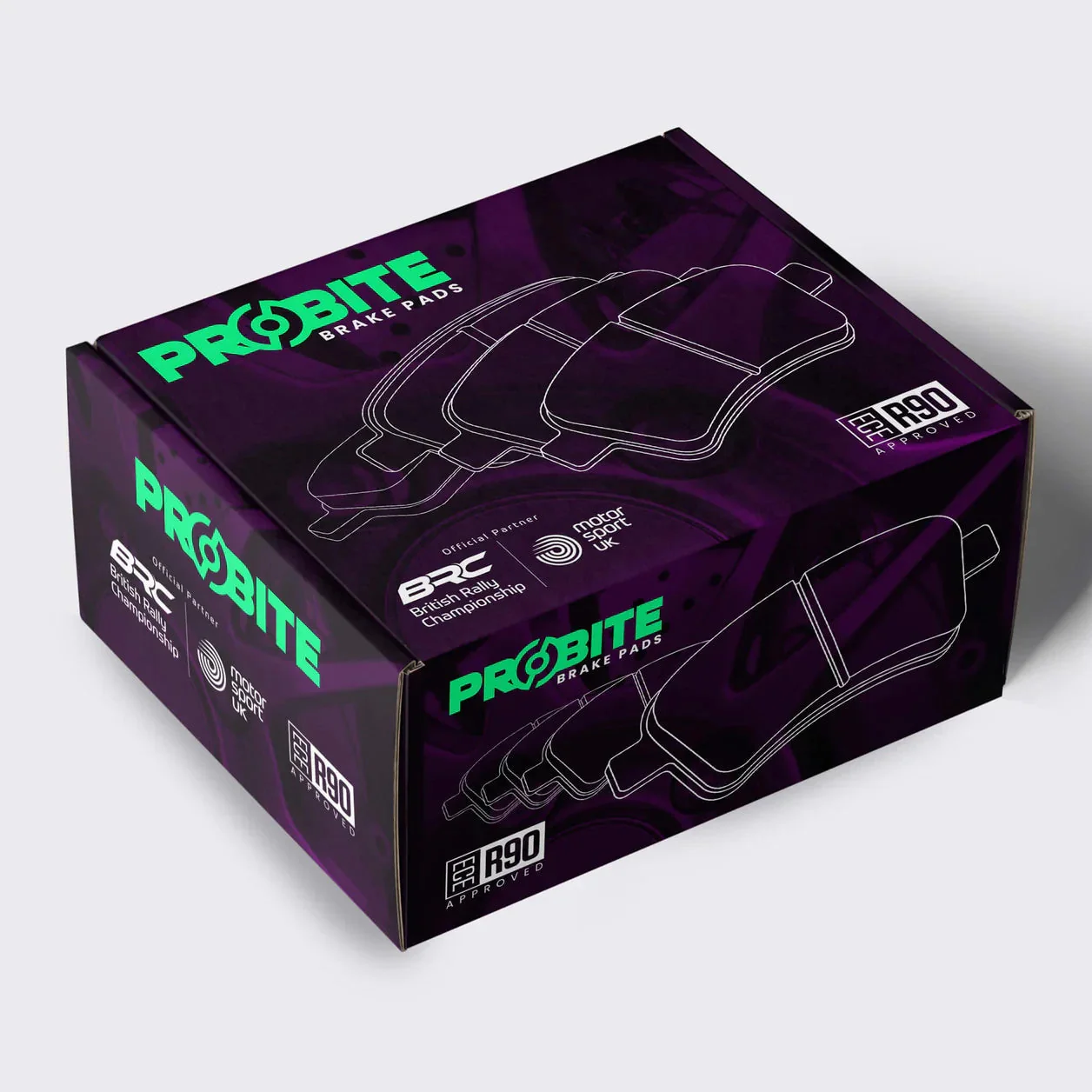 Probite R90 Rear Brake Pads 124 Spider