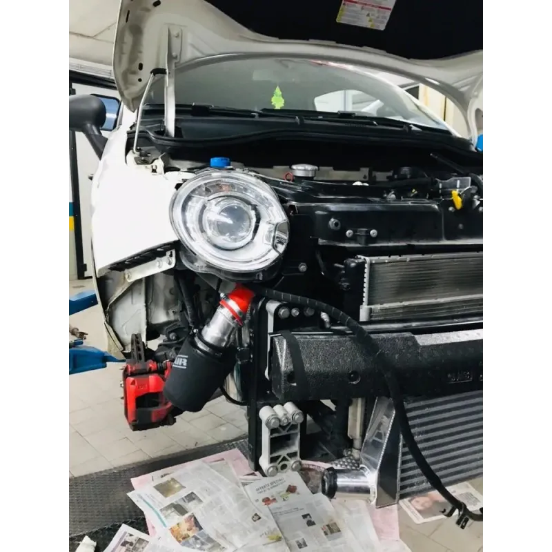 Purdue Performance Abarth Low Direct Air Intake With Reduced Washer Tank - Image 4
