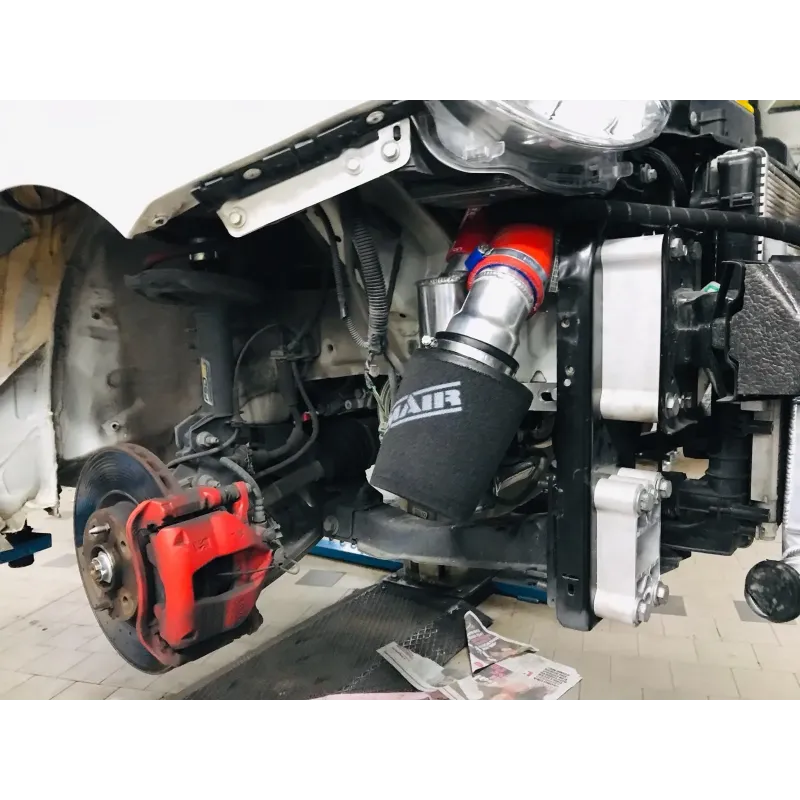 Purdue Performance Abarth Low Direct Air Intake With Reduced Washer Tank - Image 5